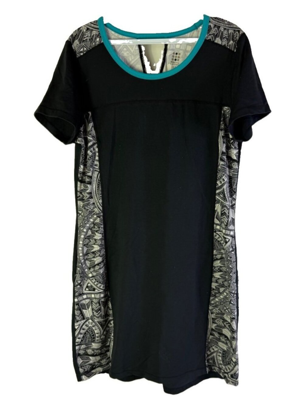 Title Nine Dress Dream Two Tone Geometric Travel Athleisure